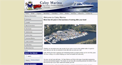 Desktop Screenshot of caleymarina.com